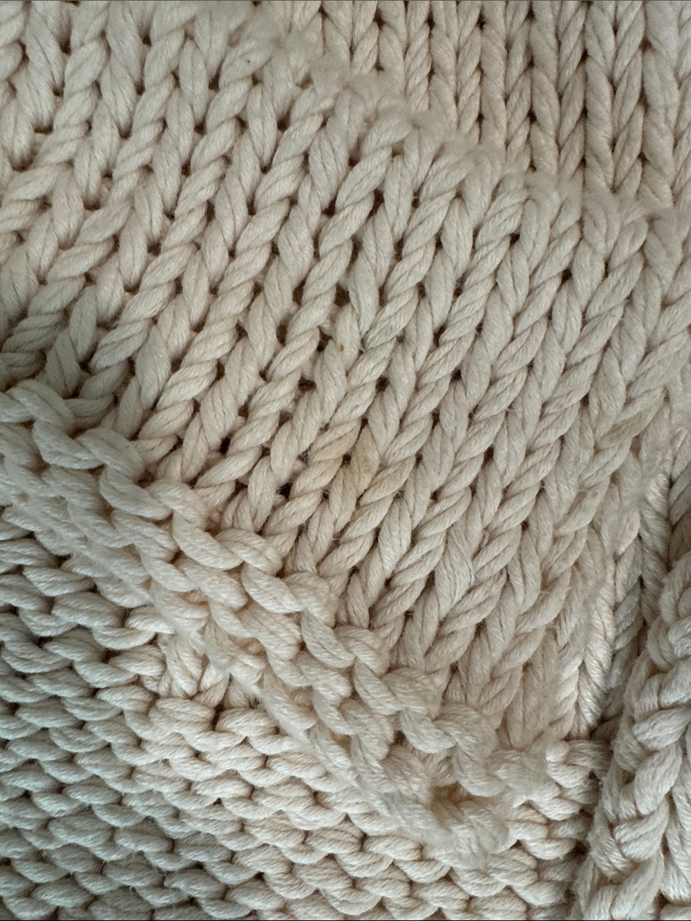 Theory Cream Chunky Open-Front Knit Cardigan - Picture 3 of 6